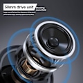 Miniatyrbild 3 av 5: Spelheadset med mikrofon, Bluetooth Spelhörlurar med