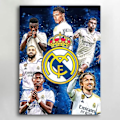 Pikkukuva 1 / 4: Kangastaulu / Taulu - Real Madrid - 40x30 cm - Canvas