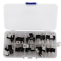 Pikkukuva 1 / 5: 50 kpl 10 tyypin Irf-sarjan Mosfet-transistoreita, valikoimasarja, sisältää Irfz44/510/520/530/540/640/74