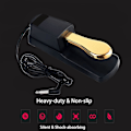Miniatyrbillede 2 af 5: TS-Universal skridsikker pedal, holdbar til keyboard, MIDI-keyboard, synthesizer og klaver