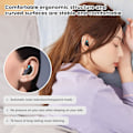 Pikkukuva 5 / 5: Mini Näkymättömät Pienimmät Bluetooth-nappikuulokkeet korvaan, langattomat unikuulokkeet, melua vaimentavat kuulokkeet