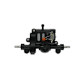 Pikkukuva 2 / 5: TS-130 Moottorivaihteisto ja taka-akselisarja D12 Mini 1/16 RC Drift Truck -auton varaosatarvikkeisiin