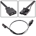 Pikkukuva 5 / 5: Corsair 4-nastainen RGB - Standardi ARGB 5V 3-nastainen liitin adapterilla 25cm kaapeli - Täydellinen