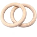 Miniatyrbilde 2 av 5: 2X Gymnastikkringer Tre Gymnastikkringer Gymringer med Justerbare Nylonstropper 3cm{HH}