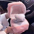 Miniatyrbillede 2 af 5: Kreativ Ringæske Plys Legetøj Kærlighed Diamantring Etui - Perfekt