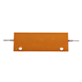 Miniatyrbilde 5 av 5: TS-2x Gull Aluminium Kledd Effektmotstand Resistans 100w, 8 Ohm 8r