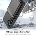 Miniatyrbilde 5 av 5: TS-Kortholder og stativ med magnet til Samsung Galaxy S25+ - Svart