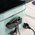 Miniatyrbilde 3 av 5: TS-10 stk. Kjøkkenapparat Ledningsvinder Universal Selvklebende Strømledning Organizer For Apparat Ledning Svart