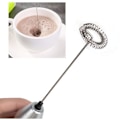 Miniatyrbilde 1 av 4: TS-Elektrisk melkeskummer, skummermikser i rustfritt stål, non-stick for eggvisping, batteridrevet