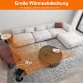 Miniatyrbillede 3 af 4: Mini Energibesparende Varmeblæser, Støjsvag Elektrisk Varmeblæser, 1200 Watt Keramisk Varmelegeme, 70° Rotation, 3 Tilstande, Kontor, Stue Energiklasse C: