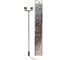 Miniatyrbild 5 av 5: TS-10st 2led Gatlykta 1:100 Ho Skala Gatubelysning Landskap Mini Lyktstolpe För Sandbord Modell 2
