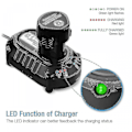 Miniatyrbillede 4 af 4: Oplader til Makita Bl1013 Bl1014 10.8v-12v Lithium-ion batterier - Dc10wa Elektrisk Boremaskine Skruetrækker Reservebatteri Strømforsyning