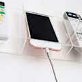 Miniatyrbillede 3 af 4: Akryl Vægmontering til Mobiltelefon med Fjernbetjening - 3 Rum
