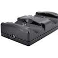 Pikkukuva 3 / 5: Latausasema Playstation 3 -ohjaimille, 2-in-1 latausasema LED-ilmaisimella, yhteensopiva Playstation PS3/MOVE -ohjainten kanssa