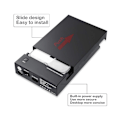 Miniatyrbilde 4 av 5: TS-Usb 3.0 3.5in Sata Harddisk Ekstern Kabinett Ssd Hdd Disk Case Støtte 16tb Disker Backup-