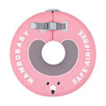 Miniatyrbillede 1 af 5: Mambobaby B510 Ikke-oppustelig babyflydering halsring hovedflydering svømmering legetøj svømmetræner til [DM] pink Medium Size for 0-6 måneder