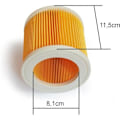 Miniatyrbillede 3 af 4: TS-Patronfilter til Karcher WD2 wd3 MV3 osv. som 6.414-552.0 - 2 stk