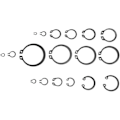 Miniatyrbillede 5 af 5: 300 stk. E-clip Snap Ring Sortiment Sort Circlip Kit Ekstern Låsering Sortiment 2mm Til 32mm