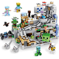 Miniatyrbild 1 av 3: Minecraft Grottmodell Blockset Byggstenar Leksaker Presenter - Perfekt