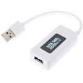 Miniatyrbillede 1 af 4: TS-USB Strømmåler Spændingstester Strømmåler USB Oplader Strøm Spænding Kapacitet Detektor til Computer Powerbank til Telefon