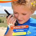 Miniatyrbild 5 av 5: TS-Walkie Talkies Uppladdningsbara För Barn Lång Räckvidd, Julklapp Födelsedagspresent, Vandringsutrustning Camping Spel Leksaker