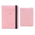 Miniatyrbild 3 av 5: RFID-skyddad reseplånbok passhållare Rosa pink 2-pack