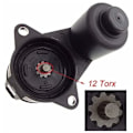 Miniatyrbild 1 av 4: TS-12 Torx Elektrisk Parkeringsbroms Ok Bakre Servomotor 3C0998281A 3C0998281B 32330208 323267 3C0998281