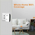 Miniatyrbild 2 av 4: KZQ WiFi-förstärkare, 2,4G trådlös internetförstärkare för hemmet 300Mbps Super Boost Wi-Fi Range Extender WLAN Signal Booster Repeater, enkel installation & täckning