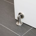 Miniatyrbilde 5 av 5: Magnetisk dørstopper i rustfritt stål-look, dørstopper med festemateriale for gulv og vegg