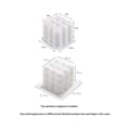 Miniatyrbilde 3 av 4: Silikonform Lys - Form for Lysproduksjon - Støpeform Stearin