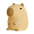 Miniatyrbild 1 av 4: 2024 Capybara Nattlampa, Bärbar Silikon USB Laddningsbar Djurlampa, Söt Capybara Form Touch Control Lampor För Sovrum Vardagsrum Sängbord