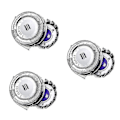 Miniatyrbilde 2 av 5: 3 stk. erstatningshoder kompatible med Philips Norelco Hq8 Pt860 Pt870 At890 Hq7760 Hq8875 Hq7320 Hq7890-a