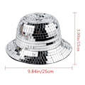 Miniatyrbilde 2 av 5: Disco Bøttehatt Disco Ball Caps Fiskehatt{HH}
