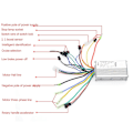 Miniatyrbillede 5 af 5: TS-36v-48v 250w 350w Universal Børsteløs Elektrisk Cykel Controller Børsteløs Hastigheds Motor Controller