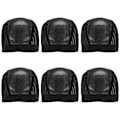 Miniatyrbilde 1 av 5: TS-6 stk Parykkhette for parykklaging Elastisk Dome Mesh Parykkhette Dame Front Lace Parykk Svart