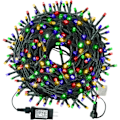 Miniatyrbilde 1 av 5: Julebelysning, Vanntette juletrelys for utendørs bruk, 200 LED-lamper, 20 meter