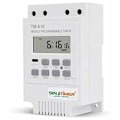 Miniatyrbilde 1 av 4: TM616 Programmerbar Bryter Relé, Digital Elektrisk Ukentlig Timer 12V med Digital LCD-skjerm - Hvit