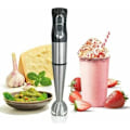 Miniatyrbillede 1 af 4: Professionel stavblender elektrisk mixer stænksikker hakker rustfrit stål blender 800W, 1000 rpm, robotmixer til smoothies, supper, babymad