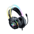 Miniatyrbillede 2 af 4: TS-Onikuma X26 gamingheadset med LED og støjreducerende mikrofon - Sort