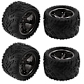 Pikkukuva 1 / 5: TS-4kpl Renkaat Pyörä Xinlehong 9125 9116 X9115 X9116 Gptoys S911 S912 1/12 Rc Auto Varaosat