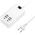 USB-C, 6-portars USB-laddare, 2 USB-C-portar + 4 USB-A-portar, multi-U