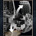 Miniatyrbillede 4 af 5: Star Wars Imperial TIE Fighter 75300 byggesæt; Fantastisk byggelegetøj til kreative børn, (450 stykker) - Perfekt