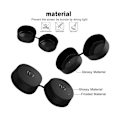 Pikkukuva 5 / 5: TS-For Meta Silikoni Suojakotelo 5-osainen Set Ei- Ja Anti-drop Vr Lisätarvikkeet, violetti