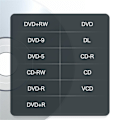Miniatyrbilde 4 av 5: TS-Usb Ekstern DVD-leser Usb 3.0 Type C DVD-rw CD-rw Brenner Opptaker Tf Sd Optisk Stasjon Cd Dvd Rom