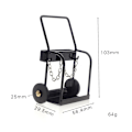 Miniatyrbillede 2 af 5: TS-Tools Opbevaringsvogn Mobil Vogn Garage Reparations Tilbehør Til 1/10 Rc Crawler Bil Trx4 Axial Scx10