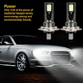 Pikkukuva 5 / 5: 2kpl LED-ajovalot, 1500LM 6000K Valkoinen 12V LED H1 H3 H4 H8/H11 H7 Auton ajovalot Virheenkestävä Canbus-muunnossetti Ei virheitä H8 H11