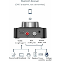Pikkukuva 2 / 4: TS-Bluetooth 5.0 -vastaanotin, langaton Bluetooth-audioadapteri autoon aptX-LL -tekniikalla, alhainen latenssi, 3D-surround, 3,5 mm ja RCA-liitännät järjestelmälle
