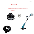 Miniatyrbilde 3 av 3: Erstatningsspole og fjærsett for Makita trimmere