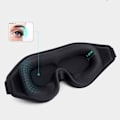 Miniatyrbild 2 av 2: TS-Sovmask 3D med memory foam - svart