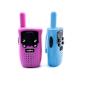 Miniatyrbild 1 av 2: TS Walkie Talkie Set 3 Channels and Backlit LCD Screen - Blue and Pink
